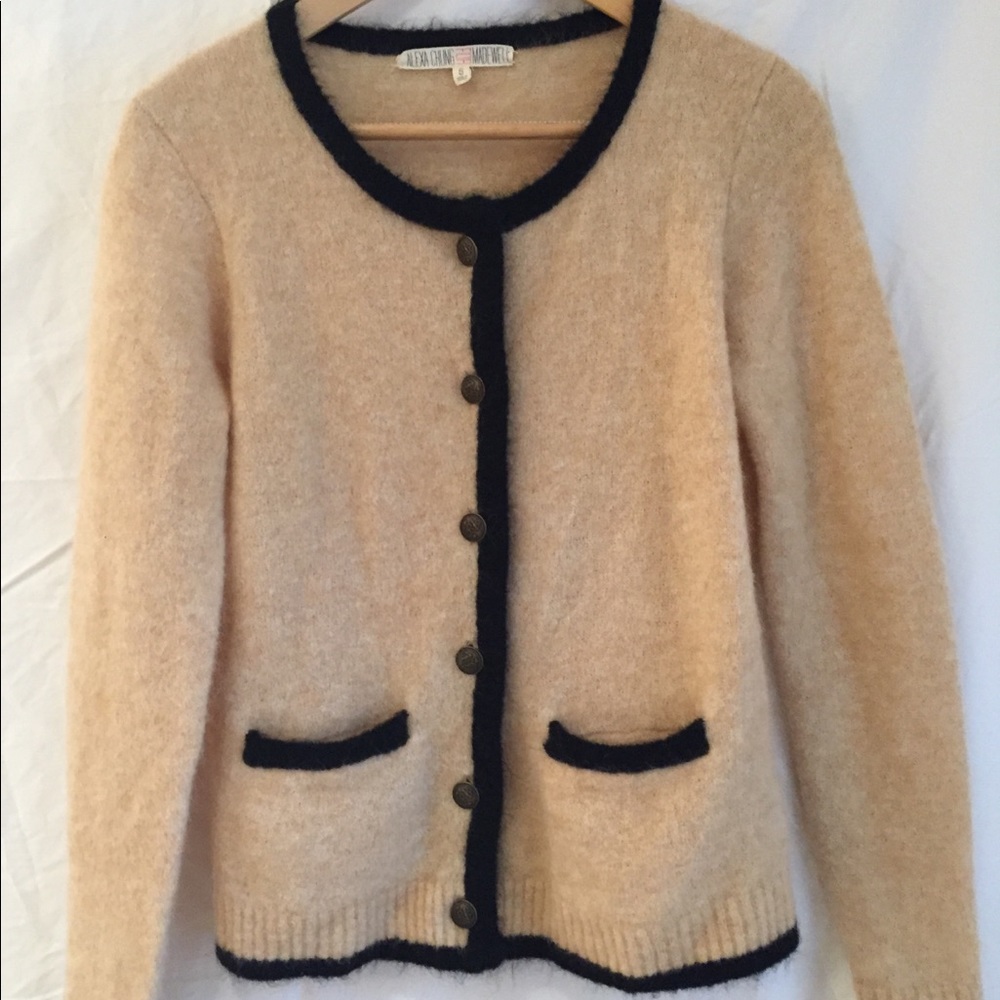 alexa chung for madewell ruby cardigan size S